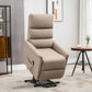 Lift Chair for Elderly, Power Chair Recliner with Remote Control, Side Pockets for Living Room, Brown