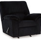 Simplejoy - Onyx - Rocker Recliner - Fabric