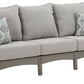 Visola - Gray - Sofa With Cushion