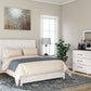 Gerridan - White / Gray - Two Drawer Night Stand