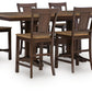 Rylandeen - Counter Height Extension Dining Table Set