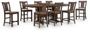 9 Pc. Table, 8 Stools