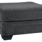 Tracling - Slate - Oversized Accent Ottoman