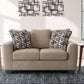 Triston-Peaks - Loveseat - Suede