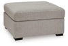ModMax Luxe - Oversized Accent Ottoman - Flint