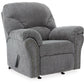 Allmaxx - Rocker Recliner - Pewter