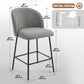 Alexa Set of 2 Bar stools