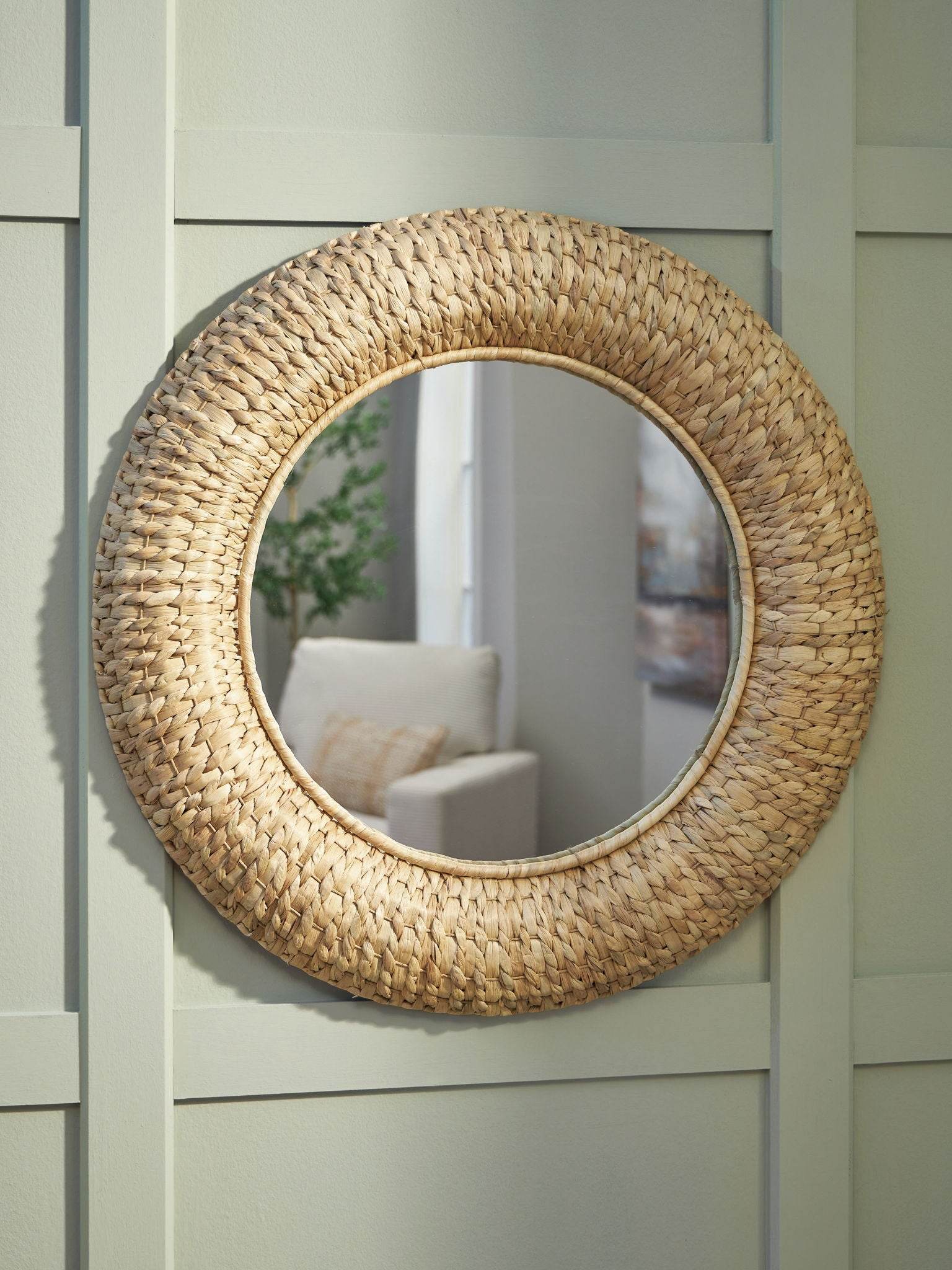 Briggsburg - Natural - Accent Mirror - Forward Furniture