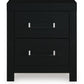Maeling - Two Drawer Night Stand