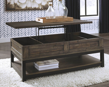 Johurst - Grayish Brown - LIFT TOP COCKTAIL TABLE - Forward Furniture