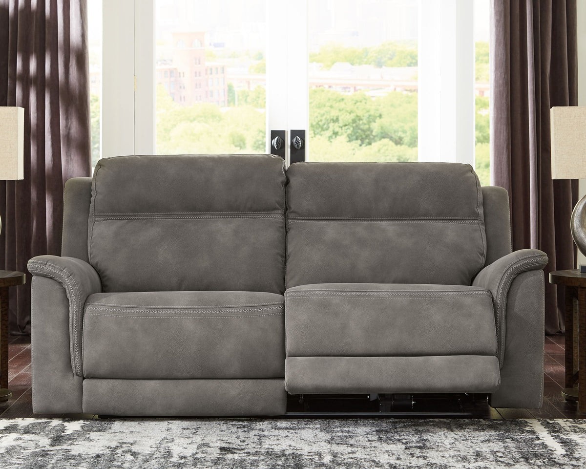 Next-Gen Durapella - 2 Seat PWR REC Sofa ADJ HDREST - Slate