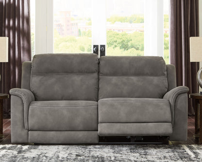 Next-Gen Durapella - 2 Seat PWR REC Sofa ADJ HDREST - Slate