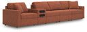 5 Pc. Sectional With Audio Console