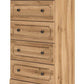 Aleaport - Warm Brown - Five Drawer Chest