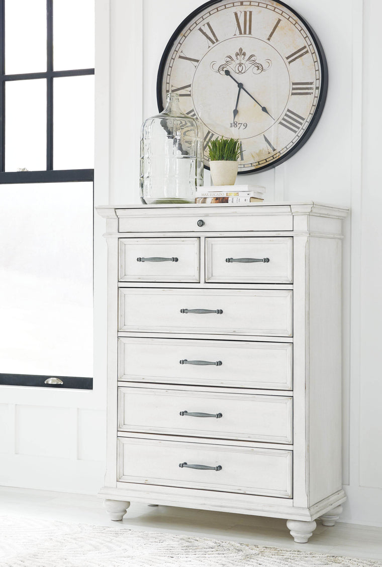 Kanwyn - Whitewash - Chest - Forward Furniture