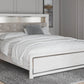 Altyra - White - King Bookcase Panel Bed - Forward Furniture