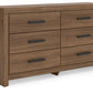 Broachmyn - Six Drawer Dresser