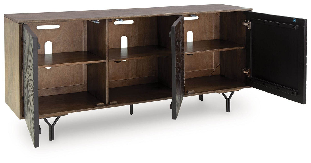 Lavinmont - Multi Brown - Accent Cabinet - Forward Furniture