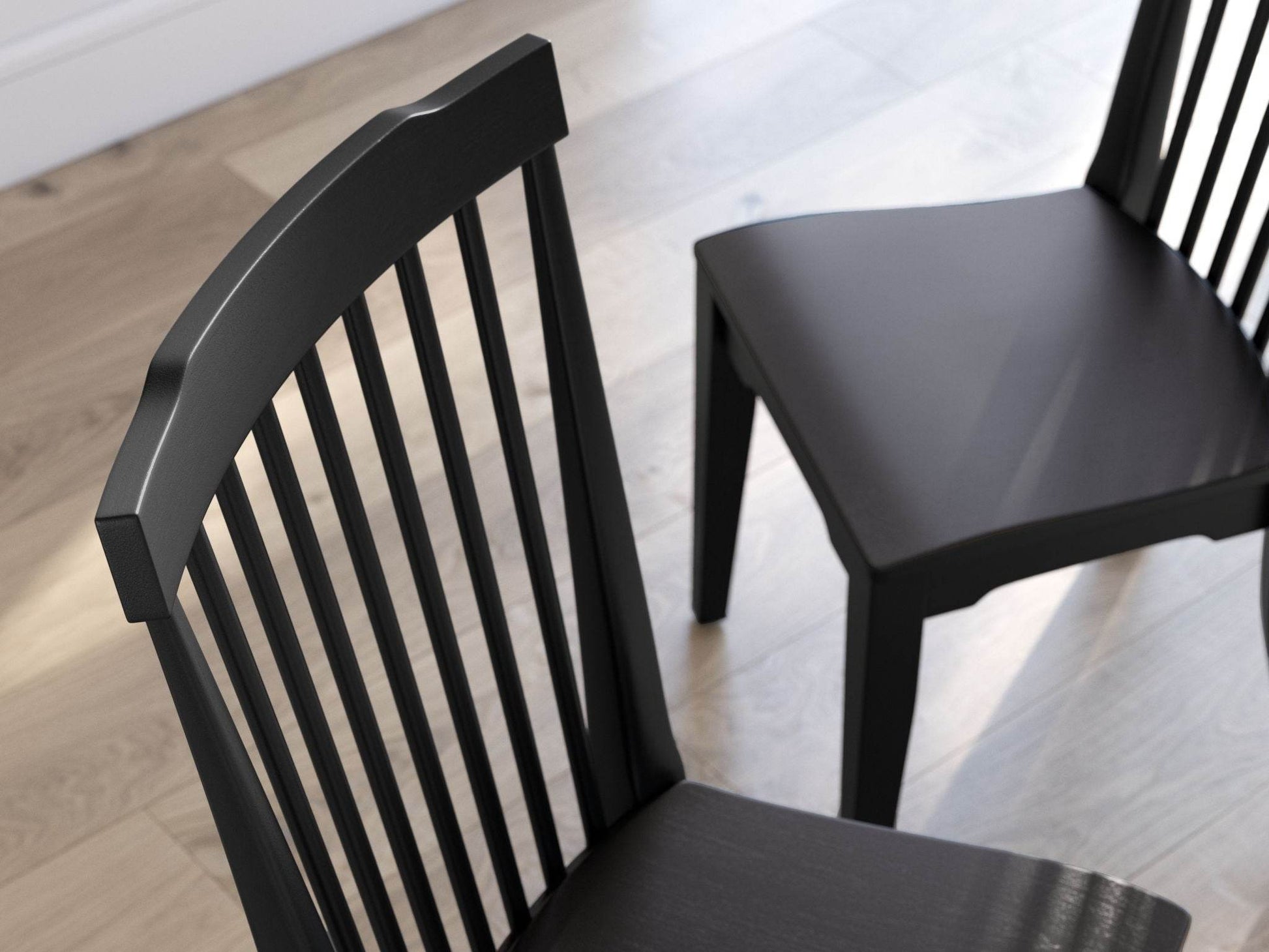 Brenkerton - Black - Dining Room Side Chair (Set of 2) - Forward Furniture