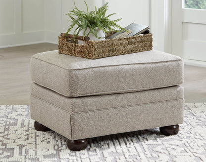 Gaelon - Dune - Ottoman - Forward Furniture