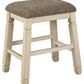 Bolanburg - Beige - Upholstered Stool (Set of 2)