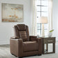 High Impact - Power Recliner / Adj Headrest - Tobacco