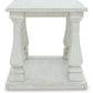 Arlendyne - Antique White - Rectangular End Table