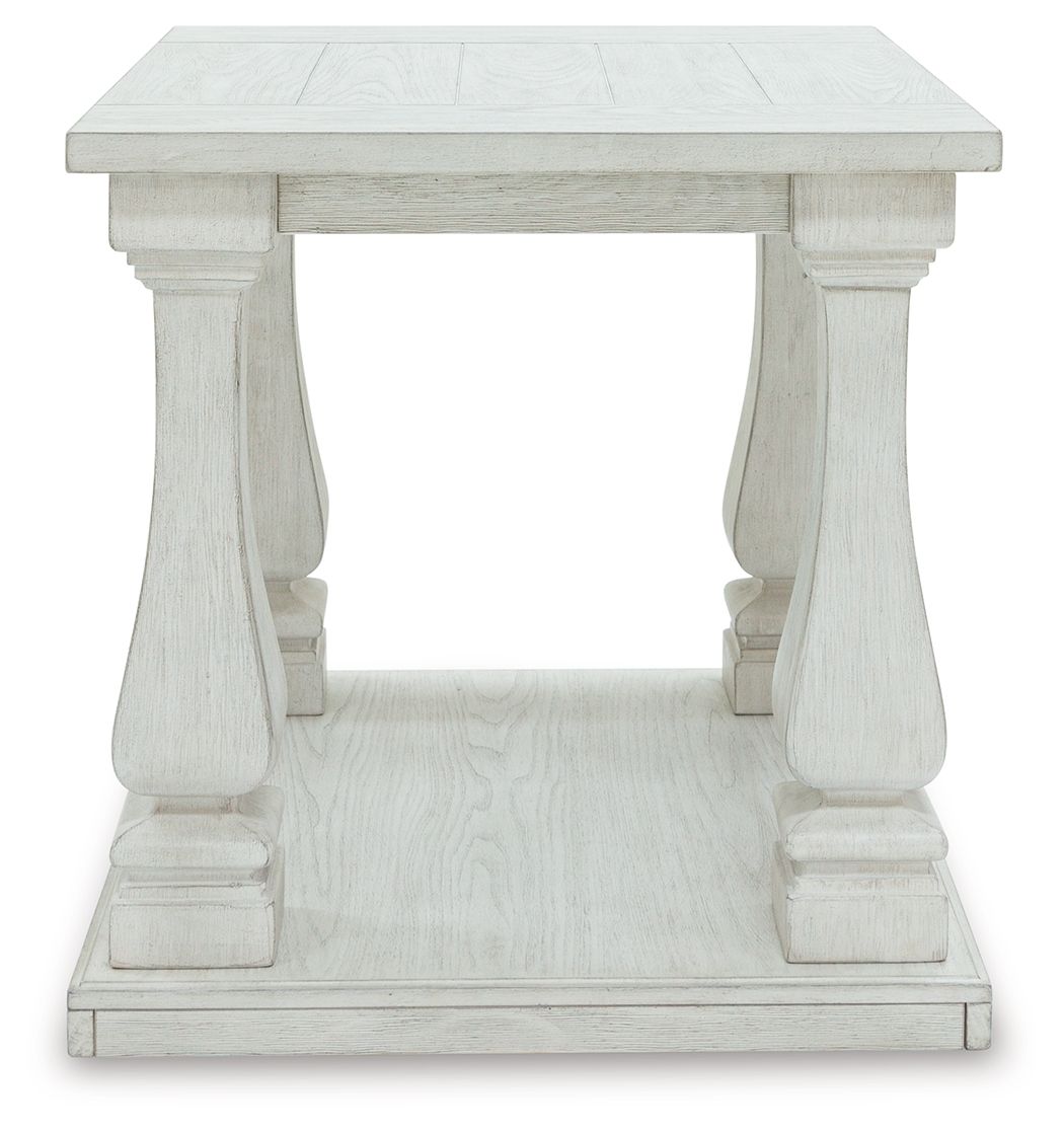 Arlendyne - Antique White - Rectangular End Table