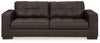 Luigi - Sofa - Leather Match - Thunder