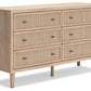 Cielden - Two-tone - Six Drawer Dresser