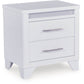 Jarlee - White - Two Drawer Night Stand - Forward Furniture