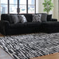 Midnight-Madness - 3 Piece Sectional