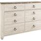 Willowton - Dresser, Mirror - Forward Furniture