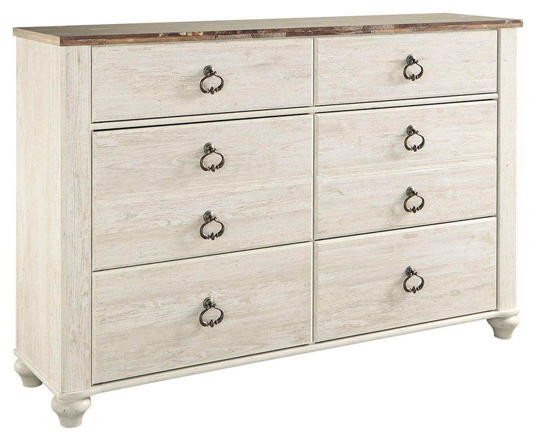 Willowton - Dresser, Mirror - Forward Furniture