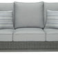 Elite Park - Gray - Sofa With Cushion