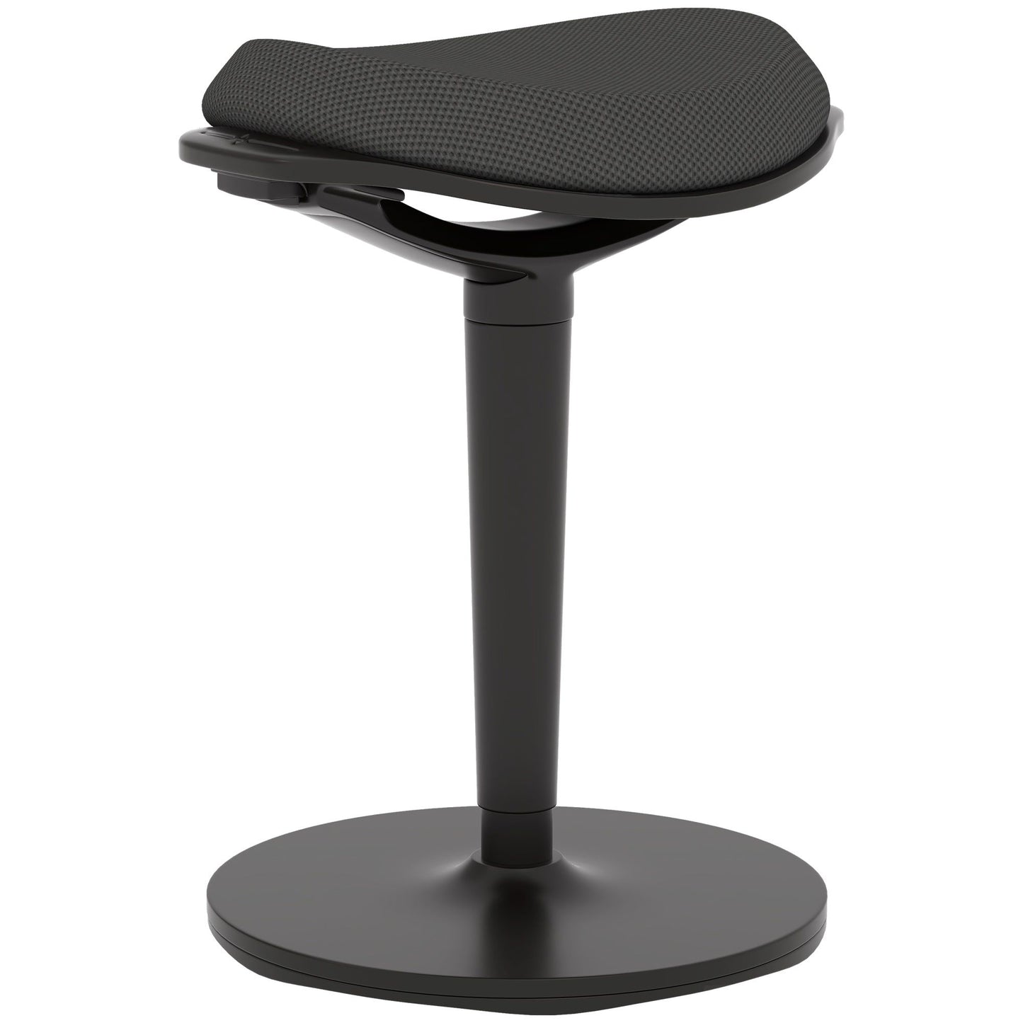 Ergonomic Wobble Standing Desk Stool - Black