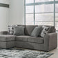 Gardiner - Pewter - Sofa Chaise