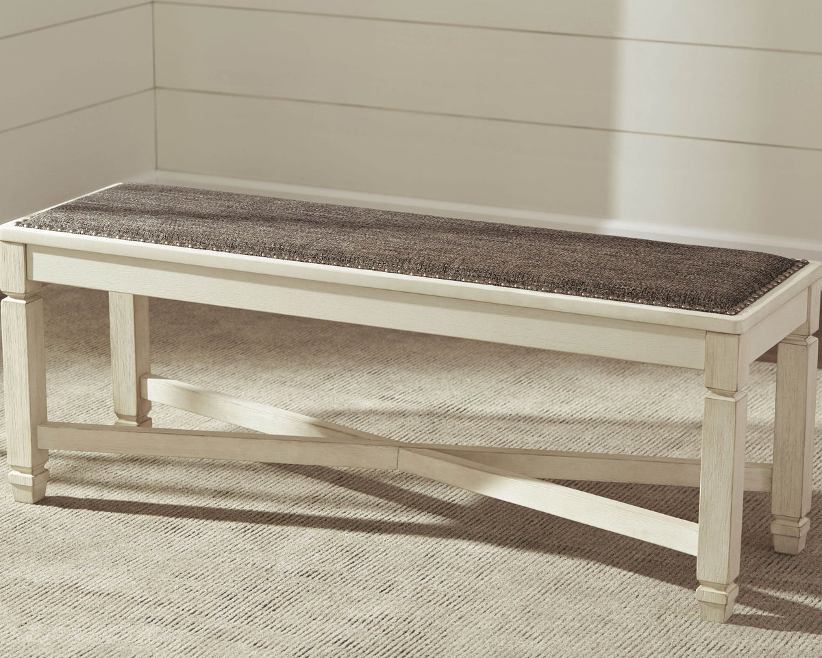 Bolanburg - Beige - Large UPH Dining Room Bench - Forward Furniture