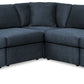 Modmax - Ink - 5-Piece Sectional - Fabric