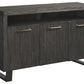 Bellvern - Dark Gray - Dining Room Server