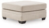 Mandi Point - Oversized Accent Ottoman - Marble