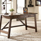 Baldridge - Rustic Brown - Home Office Large Leg Desk