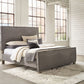 Krystanza - Upholstered Panel Bed