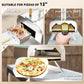 Outdoor Pizza Oven, Portable Wood Pellet Pizza Oven with Pizza Stone and Peel, Foldable Legs, Chimney