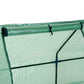 9' x 3' x 3' Portable Mini Greenhouse Tunnel Growing Tent Plants Flower Warm House w/ Zippered Roll-up Doors, PE Cover, Green