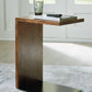Wimshaw - Brown / Black - Accent Table