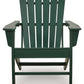 Sundown Shores - Adirondack Chair - Green