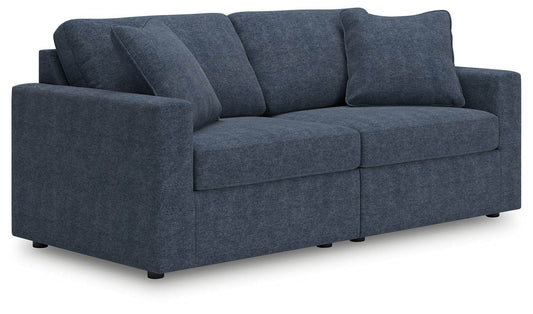 Modmax - Ink - 2-Piece Sectional Loveseat - Fabric - Forward Furniture