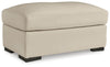 Treasure Trove - Ottoman - Leather Match - Almond