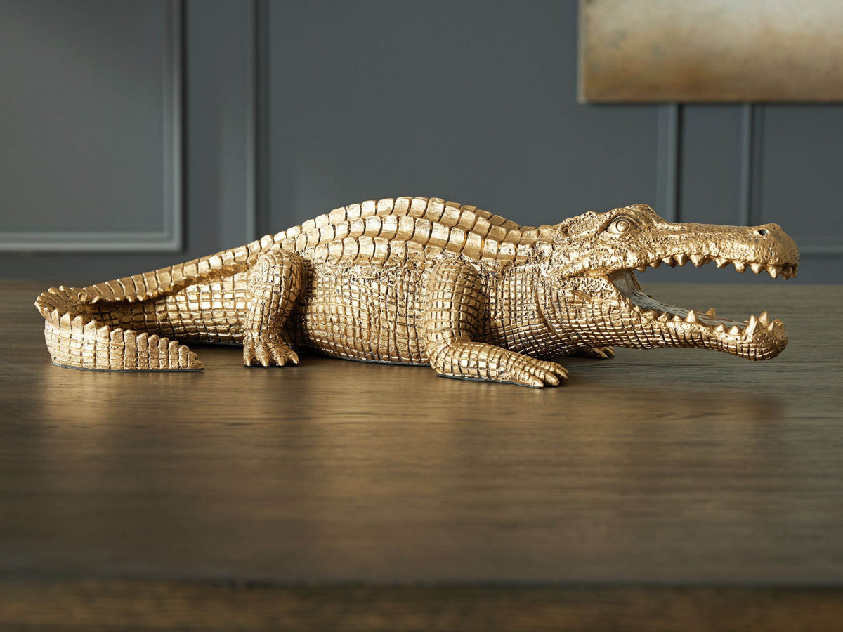 Lauretman - Antique Gold Finish - Sculpture - Forward Furniture
